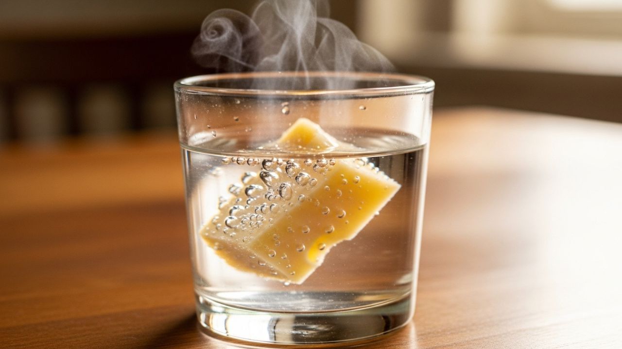 એક ગ્લાસ ગરમ પાણી લો અને તેમાં પનીરનો નાનો ટુકડો નાખો. જો પનીર શુદ્ધ અને અસલી હશે, તો તે પાણીમાં રહેતાં થોડું નરમ થઈ જશે, પરંતુ તેનો આકાર જળવાઈ રહેશે. બીજી તરફ, જો પનીર કૃત્રિમ અથવા ભેળસેળયુક્ત હશે, તો તે પાણીમાં ઓગળવા લાગશે અથવા ચીકણું બનશે. આ સરળ પરીક્ષણ દ્વારા તમે ઘેર બેસીને જાણી શકો છો કે તમારું પનીર ખરેખર ખાવા યોગ્ય છે કે નહીં. ( Credits: AI Generated )