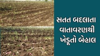 ધોરાજીના ખેડૂતો પર બેવડો માર, માવઠાથી માર સહન કરી રહેલા ખેડૂતોવે હવે બદલાતા વાતાવરણે રડાવ્યા- Video