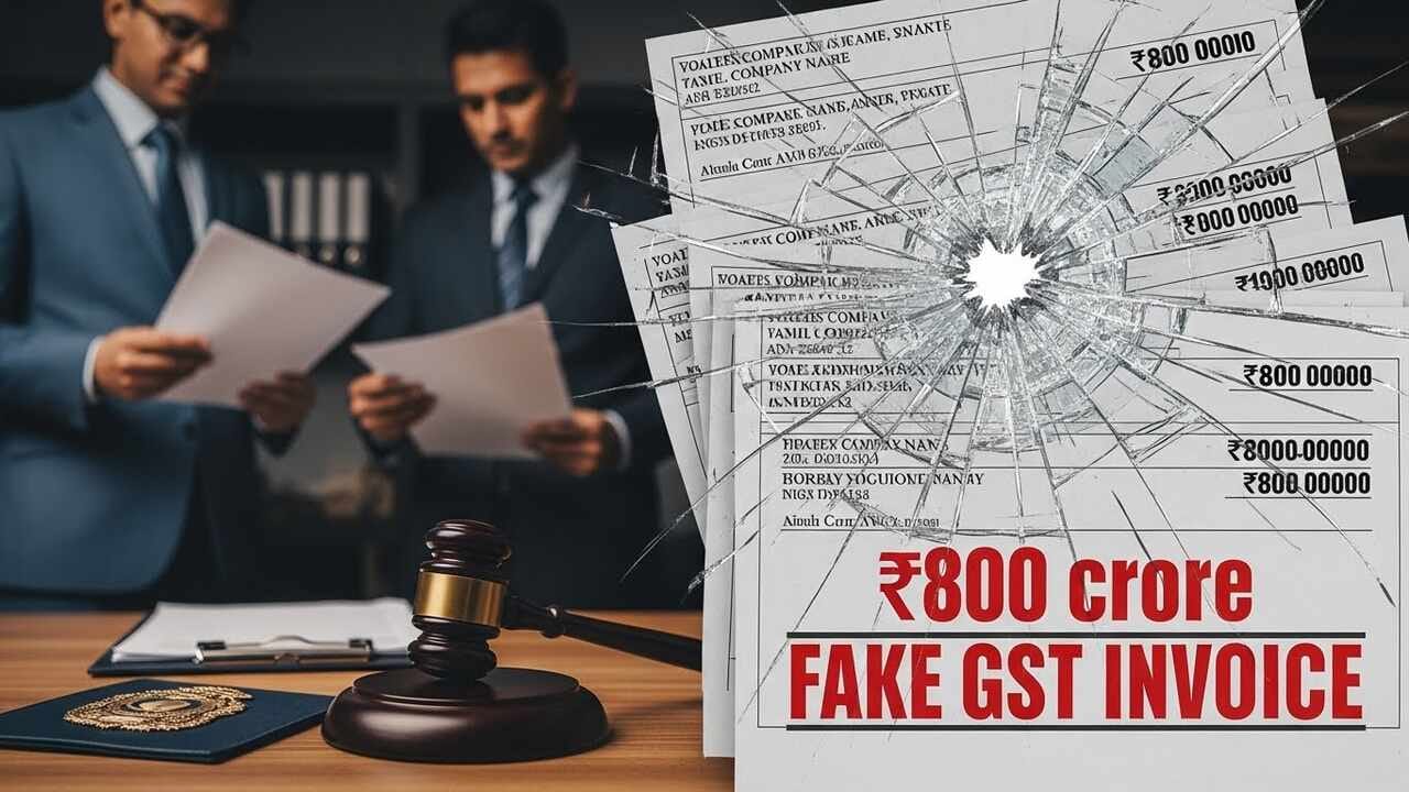 GST ઇન્ટેલિજન્સ ડિરેક્ટોરેટ જનરલે રૂપિયા 800 કરોડનુ નકલી ઇન્વોઇસ કૌંભાડ પકડ્યું, 4ની કરી ધરપકડ GST ઇન્ટેલિજન્સ ડિરેક્ટોરેટ જનરલે રૂપિયા 800 કરોડનુ નકલી ઇન્વોઇસ કૌંભાડ પકડ્યું, 4ની કરી ધરપકડ