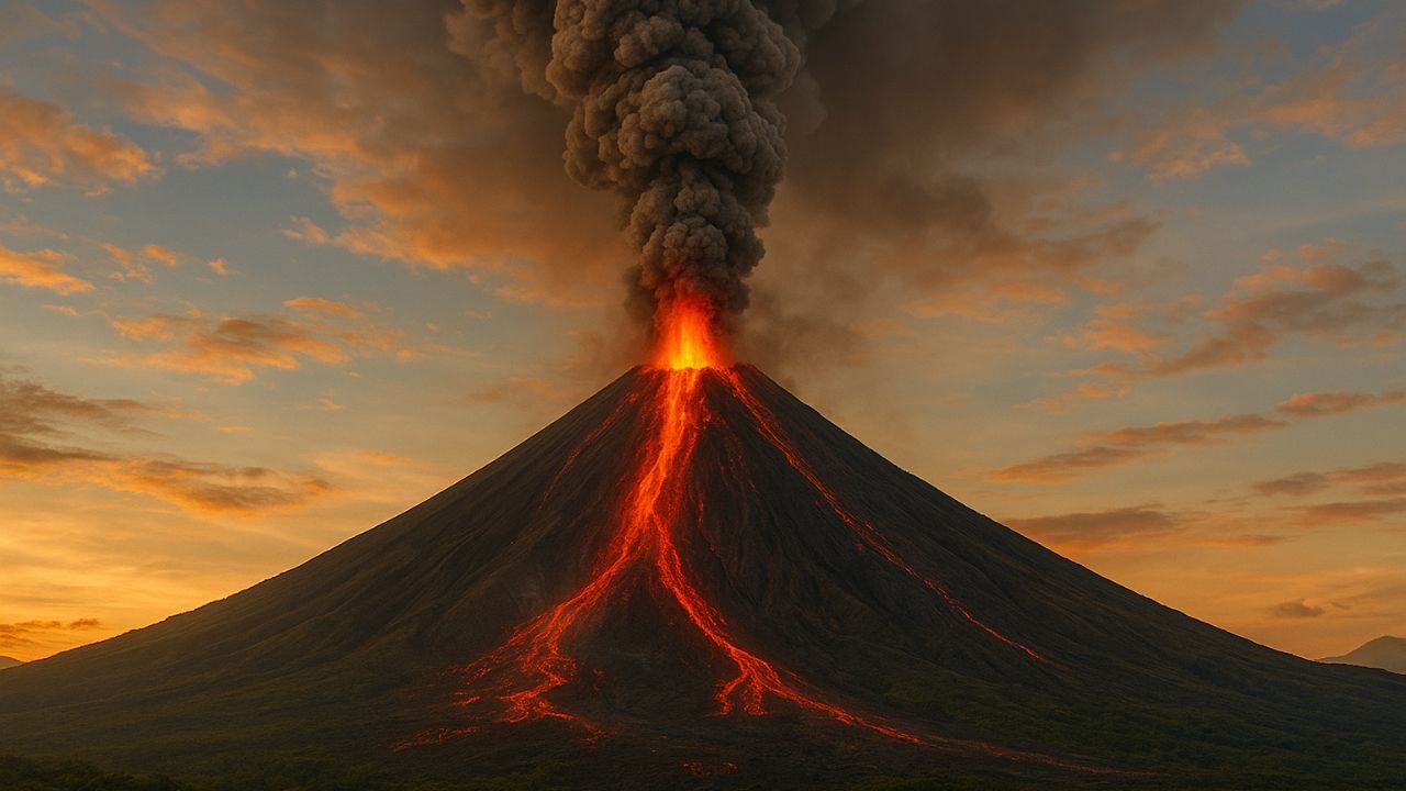 Ring of Fire: ઇન્ડોનેશિયામાં 130 થી વધુ સક્રિય જ્વાળામુખી છે, જે વિશ્વમાં સૌથી વધુ છે. દેશનું સ્થાન ઇન્ડો-ઓસ્ટ્રેલિયન પ્લેટ, પેસિફિક પ્લેટ અને યુરેશિયન પ્લેટ વચ્ચે હોવાથી, ત્યાં જ્વાળામુખીની સંખ્યા વધુ છે.