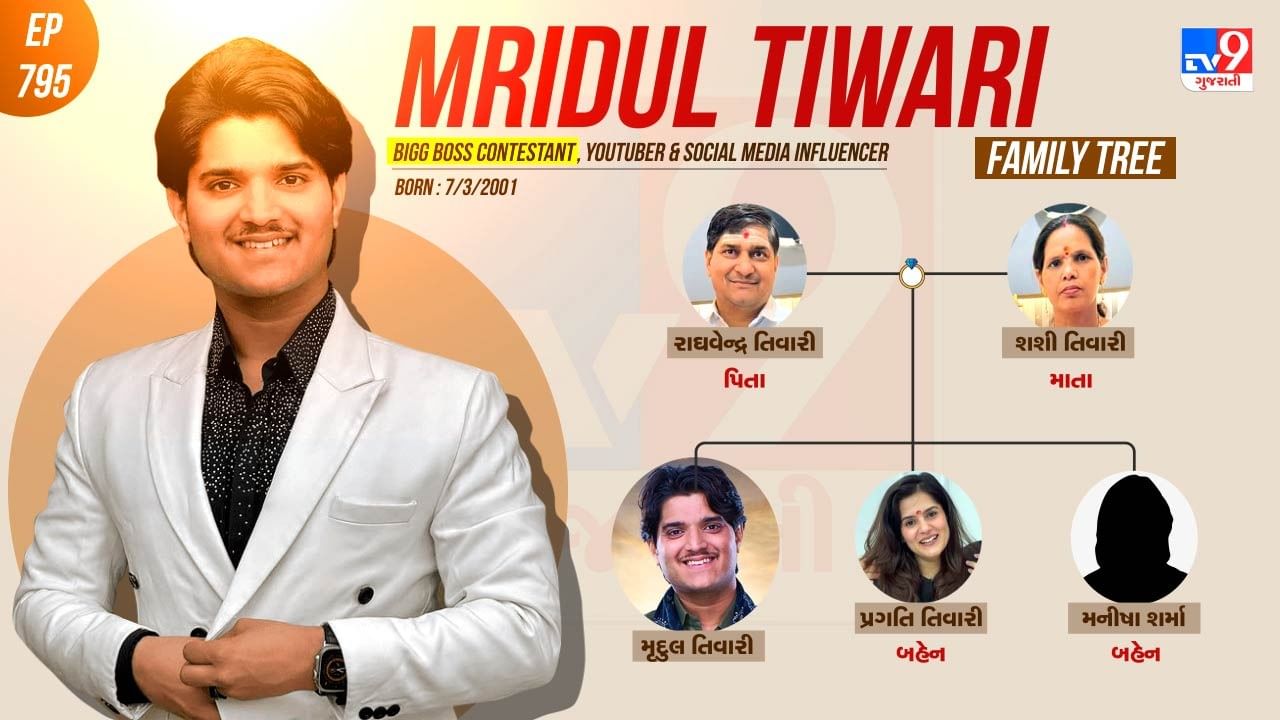 Mridul Tiwari family tree