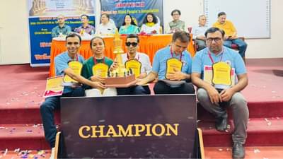 ગુજરાતે વિઝ્યુઅલી ચેલેન્જ્ડ નેશનલ ટીમ ચેસ ચેમ્પિયનશિપમાં મારી બાજી, સતત ત્રીજી વાર બન્યું ચેમ્પિયન