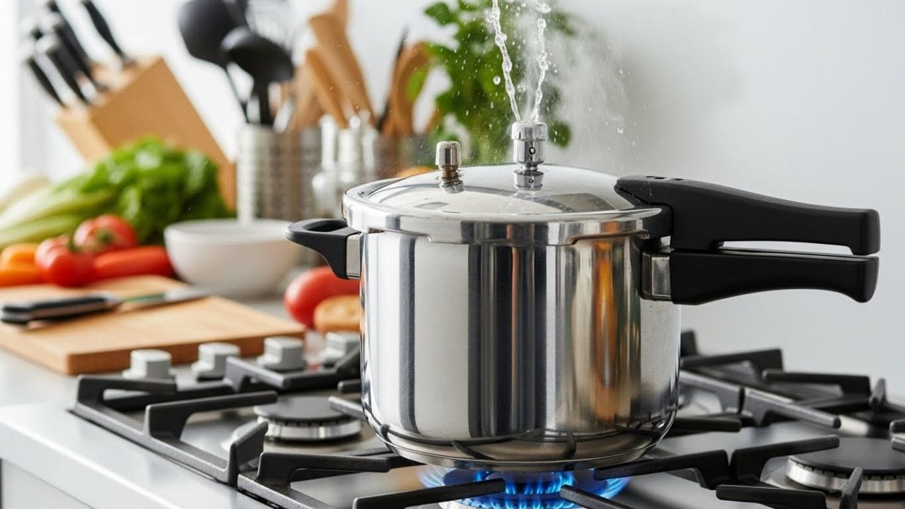 પાણી કેમ બહાર નીકળે છે?: સૌ પ્રથમ તમારે સમજવું જરૂરી છે કે જો પ્રેશર કૂકરમાંથી પાણી બહાર નીકળતું હોય, તો તેના ઘણા કારણો હોઈ શકે છે. ઉદાહરણ તરીકે, જો પ્રેશર કૂકરના ઢાંકણ પરનું રબર સીલ ઢીલું હોય અથવા ઘસાઈ ગયું હોય તો પ્રેશર સંપૂર્ણપણે સીલ થયેલું ન હોય. જેના કારણે વરાળ અને પાણી બંને બહાર નીકળી જાય છે. વધુમાં ક્યારેક ઢાંકણ યોગ્ય રીતે બંધ થતું નથી, જેના કારણે સીટી વાગે ત્યારે વરાળ અને પાણી બહાર નીકળી જાય છે.