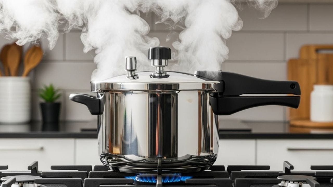 છેલ્લે અને સૌથી અગત્યનું, રસોઈ માટે જેટલું પાણી જોઈએ તેટલું જ ઉમેરો. સીટી વાગવાની સાથે વધારાનું પાણી નીકળે છે.
(All Image Credit: Whisk AI Image)