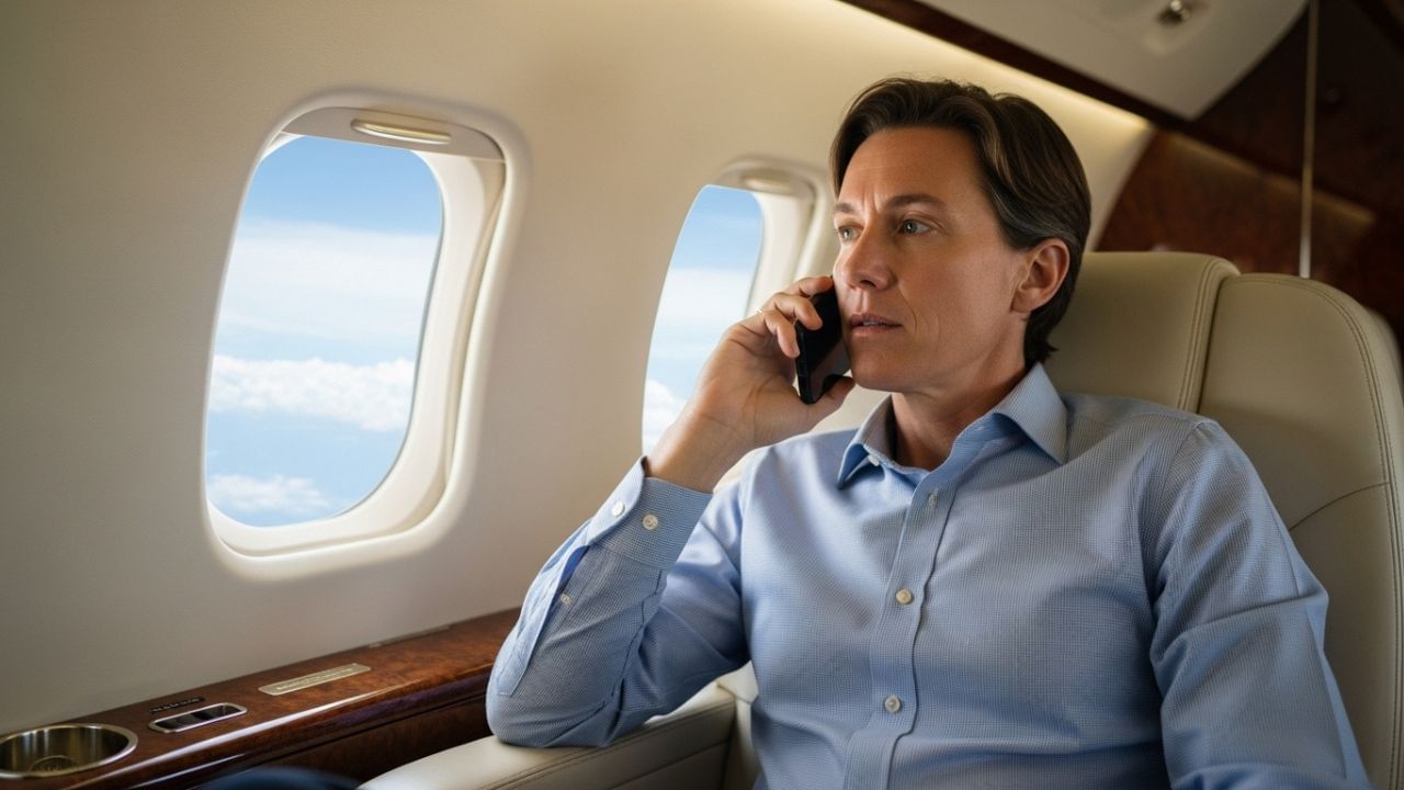 ખાનગી જેટ પર એર-ટુ-ગ્રાઉન્ડ (ATG) સેવા, વૉઇસ કોલ માટે પ્રતિ મિનિટ $2–$5 એટલે કે ₹166થી ₹415 જેટલું. 