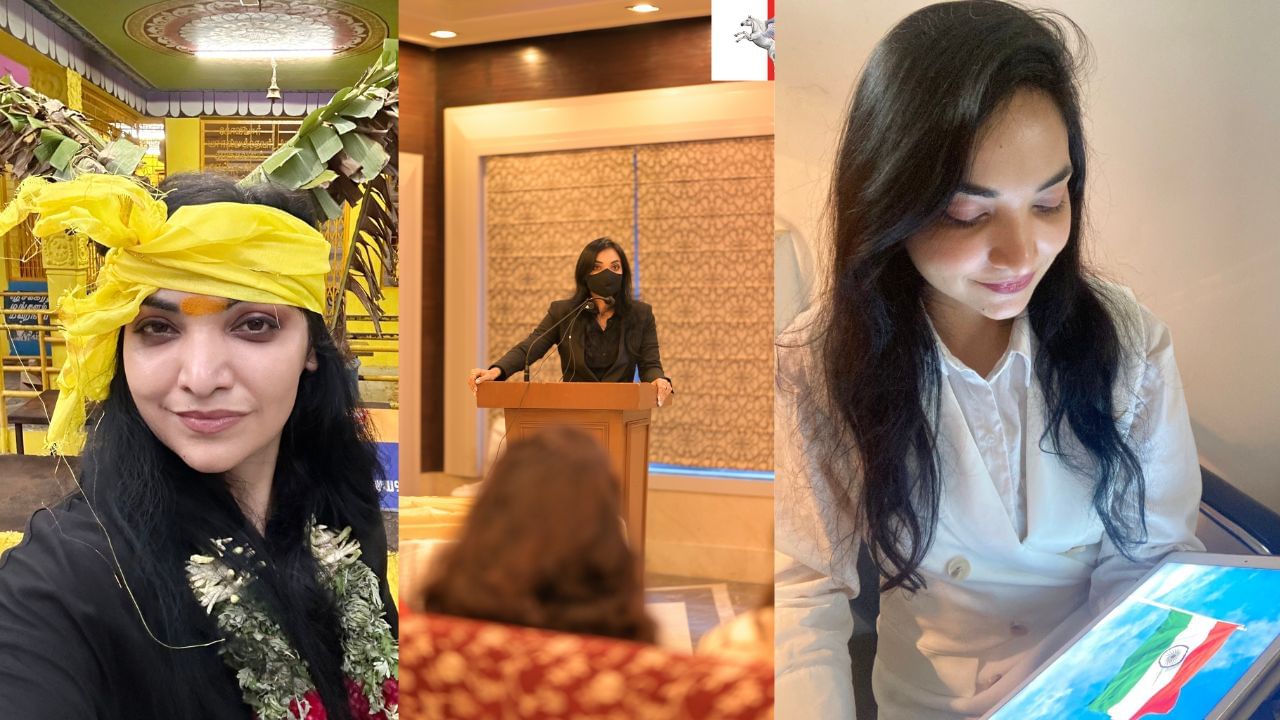 તેના પક્ષના મુખ્યમંત્રી પદના ઉમેદવાર. ફક્ત કાળા પોશાક અને માસ્કમાં દેખાતી પુષ્પમ પ્રિયા ચૌધરી ચૂંટણી જીત્યા પછી જ પોતાનો માસ્ક ઉતારવાની પ્રતિજ્ઞા ફરી વ્યક્ત કરી છે.