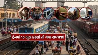 Railway Rules : ટ્રેનમાં આ 10 ભૂલો કરશો તો જવું પડશે જેલમાં ! જાણ્યા પછી તમે ક્યારેય નહીં કરશો