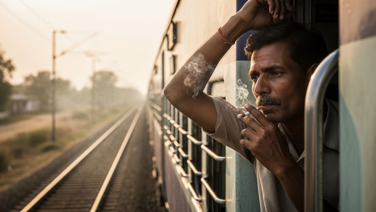 4. ટ્રેન કે સ્ટેશન પર ધૂમ્રપાન કરવું : કલમ 167 હેઠળ ટ્રેનમાં ધૂમ્રપાન કરવું સજાપાત્ર ગુનો છે. ખાસ કરીને એસી કોચમાં સિગારેટ પ્રગટાવવાથી તાત્કાલિક દંડ અને આરોપીની ધરપકડ થઈ શકે છે. વારંવાર ગુનો કરવાથી જેલની સજા થઈ શકે છે.