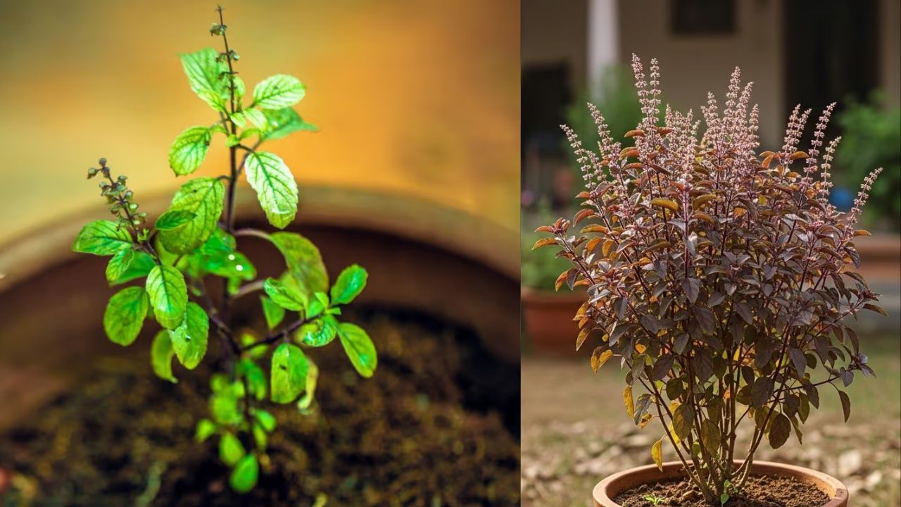 વાસ્તુશાસ્ત્રમાં જણાવાયું છે કે કોઈપણ તુલસીનો છોડ શુભ છે. તમે રામ તુલસી વાવો કે શ્યામા તુલસી, બંને ઘરમાં સકારાત્મક ઉર્જા વધારે છે અને નકારાત્મક શક્તિઓને દૂર કરે છે.