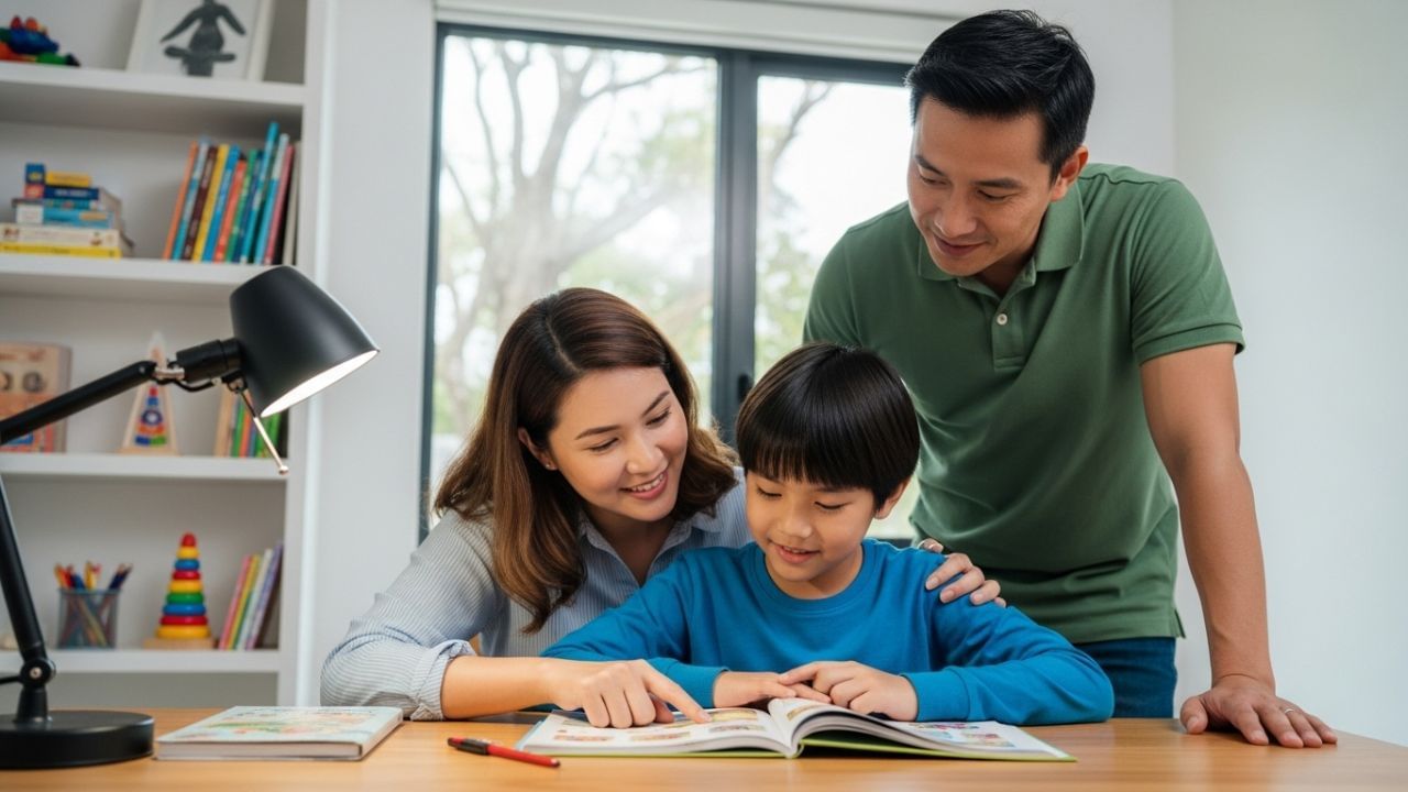 અભ્યાસ ક્ષેત્ર હવાની અવરજવર થાય તેવું અને સારી રીતે પ્રકાશિત હોવું જોઈએ જેથી આંખો અને મનને આરામ મળે અને ધ્યાન કેન્દ્રિત રહે.