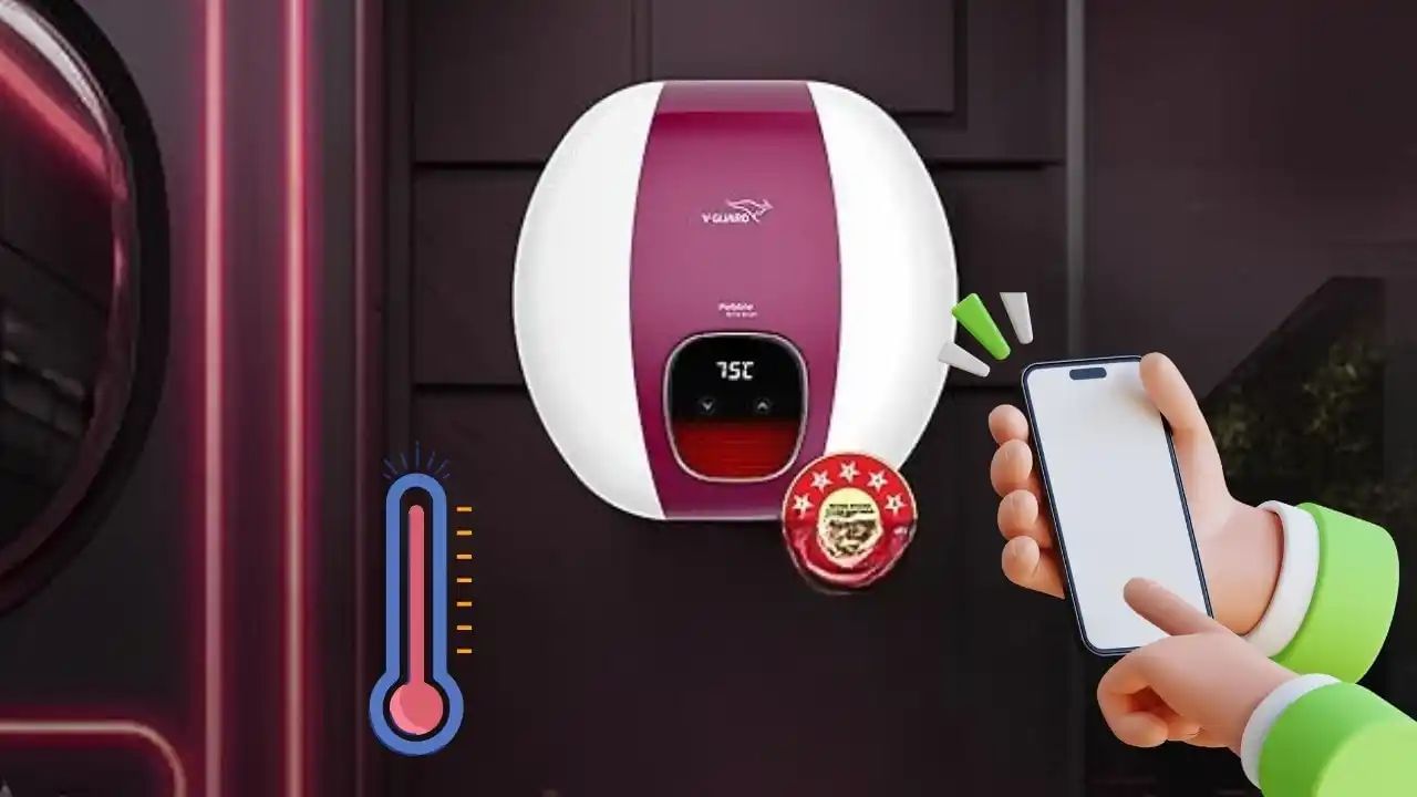 કસ્ટમાઇઝ્ડ હીટિંગ મોડ્સ : ઘણા સ્માર્ટ ગીઝર વપરાશકર્તાની જરૂરિયાત પ્રમાણે વિવિધ બાથ મોડ્સ પ્રદાન કરે છે. જેમ કે શાવર, વોશ અથવા બાથટબ મોડ. દરેક મોડમાં પાણીનું તાપમાન અને પ્રવાહ કસ્ટમાઇઝ કરી શકાય છે.