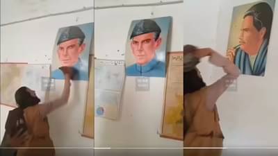 પાકિસ્તાનની ધરતી કર્યુ જિન્હાની તસવીરનું અપમાન, ચપ્પલોથી મારી, ખૈબર પખ્તુનખ્વાની ઘટના- જુઓ Video