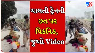 Viral Video: આ તો હદ થઈ ગઈ! લોકો ચાલતી ટ્રેનની છત પર પિકનિક મનાવતા જોવા મળ્યા, આ વીડિયો જોઈને યુઝર થયા સ્તબ્ધ