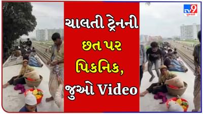 Viral Video: આ તો હદ થઈ ગઈ! લોકો ચાલતી ટ્રેનની છત પર પિકનિક મનાવતા જોવા મળ્યા, આ વીડિયો જોઈને યુઝર થયા સ્તબ્ધ