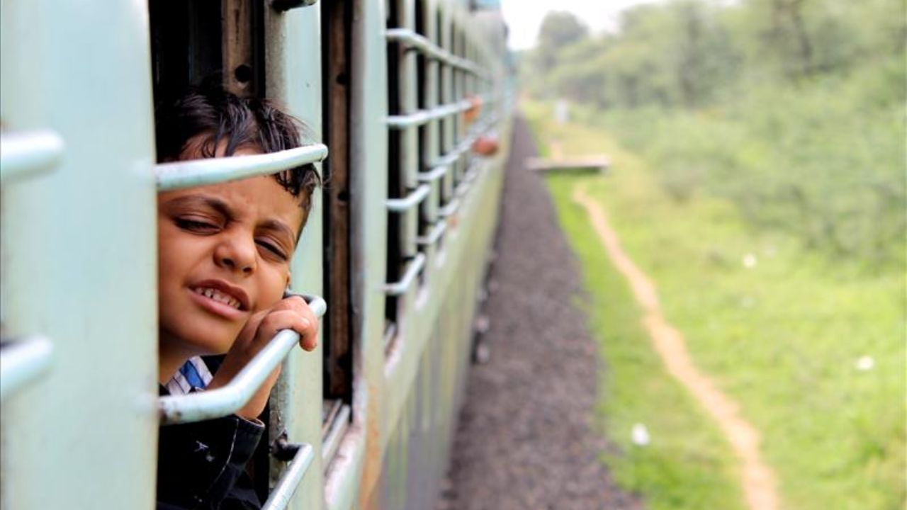 Train travel with children