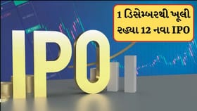 કમાવવાની તક ! 1 ડિસેમ્બરથી ખૂલી રહ્યા 12 નવા IPO, 6 કંપની પણ થશે લિસ્ટ