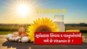 સૂર્યપ્રકાશ સિવાય 5 વસ્તુઓમાંથી મળે છે Vitamin D !