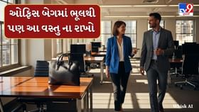 તમારી ઓફિસ બેગમાં ભૂલથી પણ ન રાખતા આ વસ્તુ, પ્રગતિમાં આવશે અવરોધ