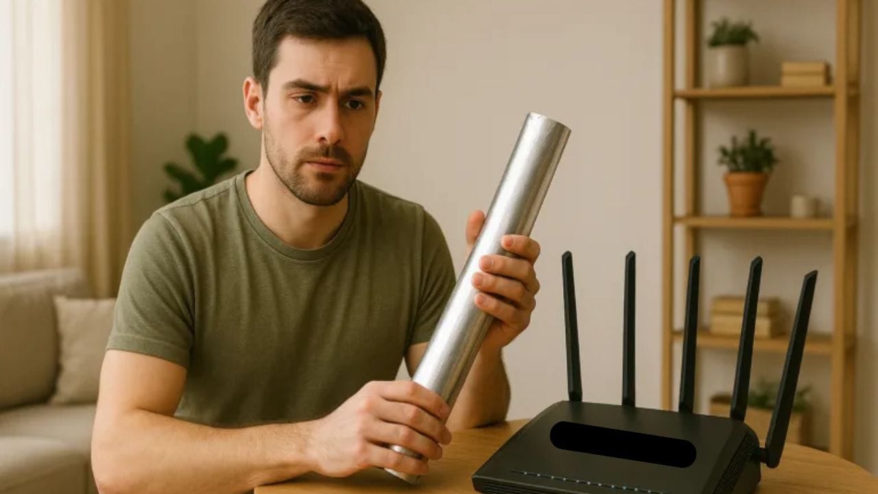 રીડર્સ ડાયજેસ્ટના એક અહેવાલમાં જણાવાયું છે કે ડાર્ટમાઉથ કોલેજના વૈજ્ઞાનિકોએ એક પરીક્ષણ હાથ ધર્યું હતું. તેઓએ ફોઇલથી ઢંકાયેલો આકાર બનાવ્યો. કેટલાક વિસ્તારોમાં, સિગ્નલ 55% વધ્યો, તે બાદ તેથી વધીને 63% નેટવર્કમાં વધારો થયો. આનાથી કવરેજમાં સુધારો જોવા મળ્યો. 