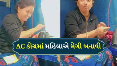 આવું કરતાં પહેલા સાવધાન, ચાલતી ટ્રેનમાં થયો રસોઈ શો! AC કોચમાં મહિલાએ બનાવી મેગી, જાણો લોકોએ શું કહ્યું