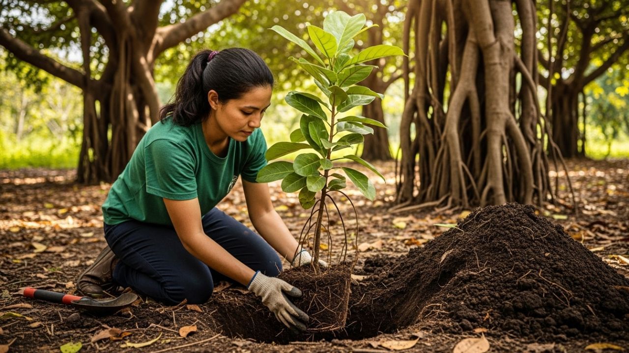 વાસ્તુશાસ્ત્ર અનુસાર ઘરની બહાર વડનું ઝાડ શુભ માનવામાં આવે છે, પણ ઘરની અંદર વડનું ઉગવું અશુભ છે. તેમજ વડનું ઝાડ ઘરની એકદમ પાસે પણ ના હોવું જોઈએ. કારણ કે વડના ઝાડના મૂળ ઝડપથી વધે છે આથી તે ઘરના પાયાને હલાવી દે છે આથી ઘરમાં કે ઘરની એકદમ પાસે ના હોવું જોઈએ.
