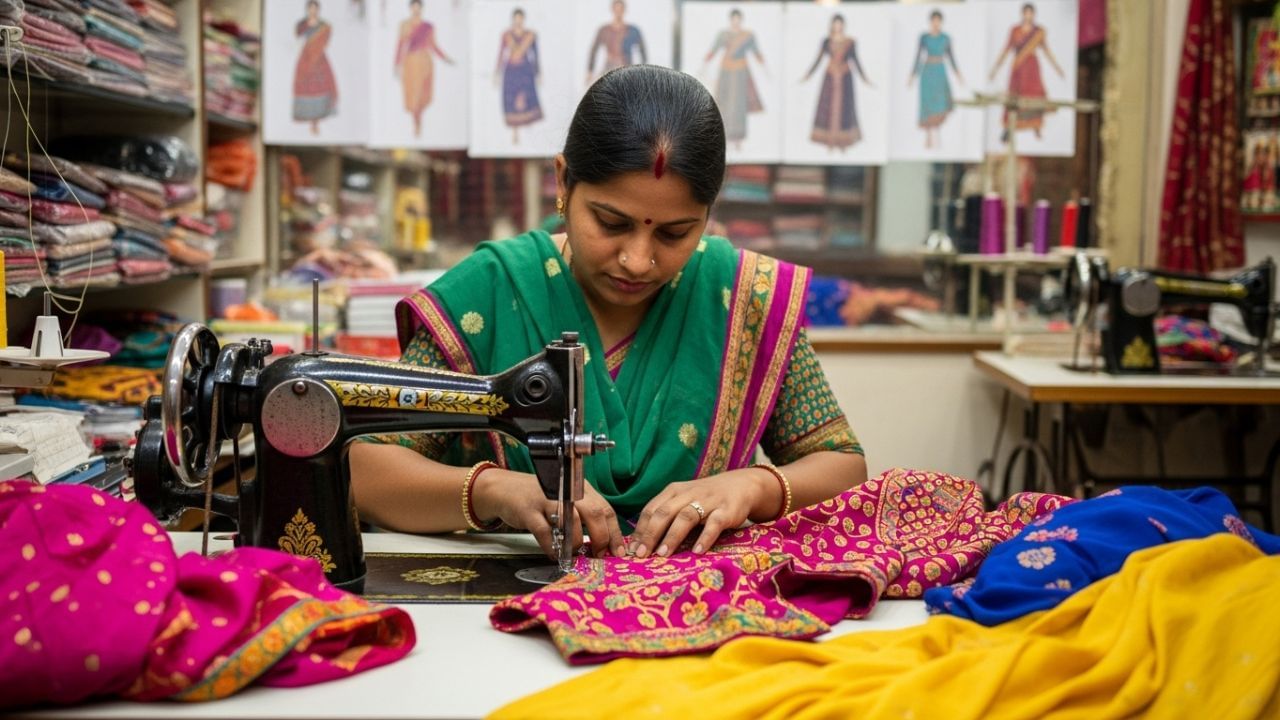 જો તમને સિલાઈની થોડીક સમજ છે, તો બ્લાઉઝ ડિઝાઇનિંગનો કોર્સ કરવો યોગ્ય રહેશે. આવા કોર્સ 3 થી 6 મહિનાના હોય છે અને તેની ફી ₹5,000 થી ₹25,000 જેટલી હોય છે. તમે આ તાલીમ ITI, PMKVY (પ્રધાનમંત્રી કૌશલ વિકાસ યોજના) કે લોકલ ટ્રેનિંગ ઈન્સ્ટિટ્યુટમાંથી લઈ શકો છો.