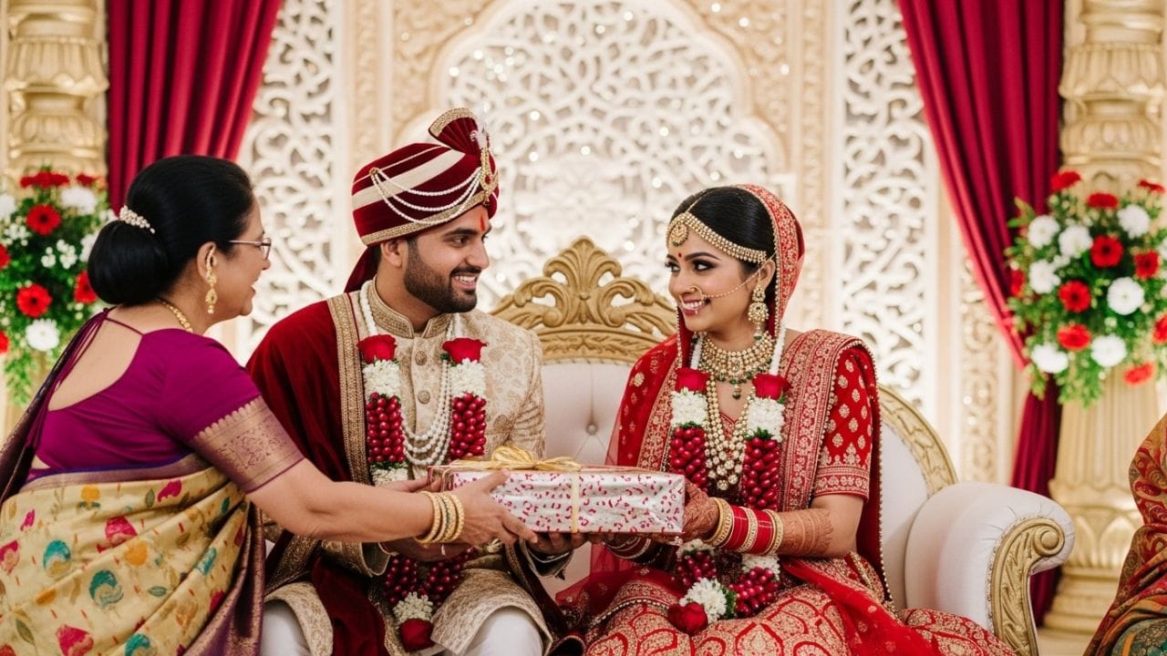 gifts to bride and groom