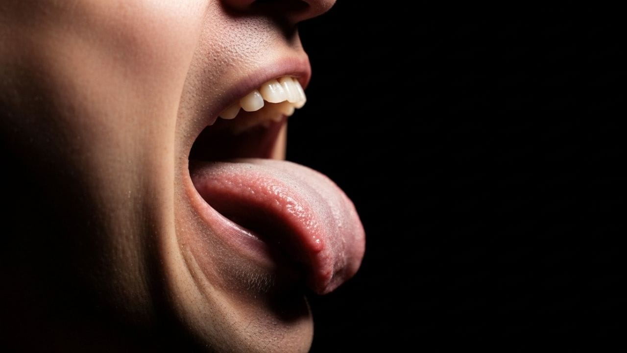 विटामिन बी12 की कमी का पहला और सबसे स्पष्ट लक्षण आपकी जीभ के रंग-रूप में बदलाव है। आमतौर पर, जीभ पर छोटे, उभरे हुए, गांठदार क्षेत्र होते हैं जिन्हें पैपिला कहते हैं, लेकिन जब शरीर में बी12 की कमी होने लगती है, तो ये पैपिला छोटे हो जाते हैं या गायब हो जाते हैं, जिससे जीभ चमकदार और चपटी दिखाई देने लगती है। इस स्थिति को 'ग्लोसाइटिस' कहते हैं। ऐसी स्थिति में, आपकी जीभ का सामान्य गुलाबी रंग गहरे लाल या मांस जैसे लाल रंग में बदल सकता है। इस तरह की चिपचिपी और लाल जीभ खाने के दौरान, खासकर मसालेदार या तीखा खाना खाते समय, गंभीर दर्द और जलन पैदा कर सकती है। (साभार: एआई जनरेटेड)