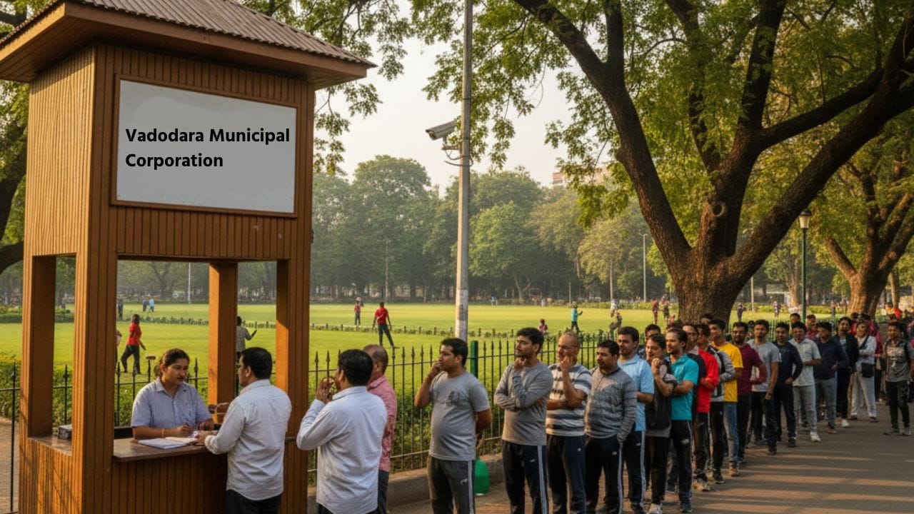 વડોદરા મનપાનો વિચિત્ર નિર્ણય: બગીચામાં પ્રવેશ માટે હવે ફરજિયાત નોંધણી, શહેરીજનોમાં નારાજગી વડોદરા મનપાનો વિચિત્ર નિર્ણય: બગીચામાં પ્રવેશ માટે હવે ફરજિયાત નોંધણી, શહેરીજનોમાં નારાજગી