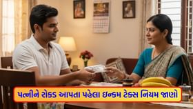 પત્નીને ઘર ખર્ચ માટે રૂપિયા આપતા પહેલા ઇન્કમ ટેક્સના આ નિયમ જાણી લેજો