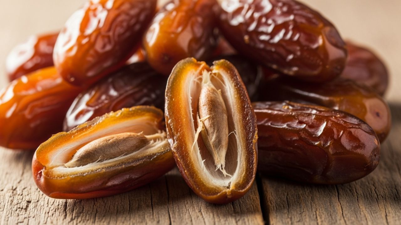 ખજૂરમાં કેલ્શિયમ, મેગ્નેશિયમ, ફોસ્ફરસ અને પોટેશિયમ જેવા ખનિજો હાડકાંને મજબૂત બનાવે છે. આ શિયાળાની ઋતુમાં સાંધા અને હાડકાની સમસ્યાઓ ઘટાડવામાં મદદ કરે છે.