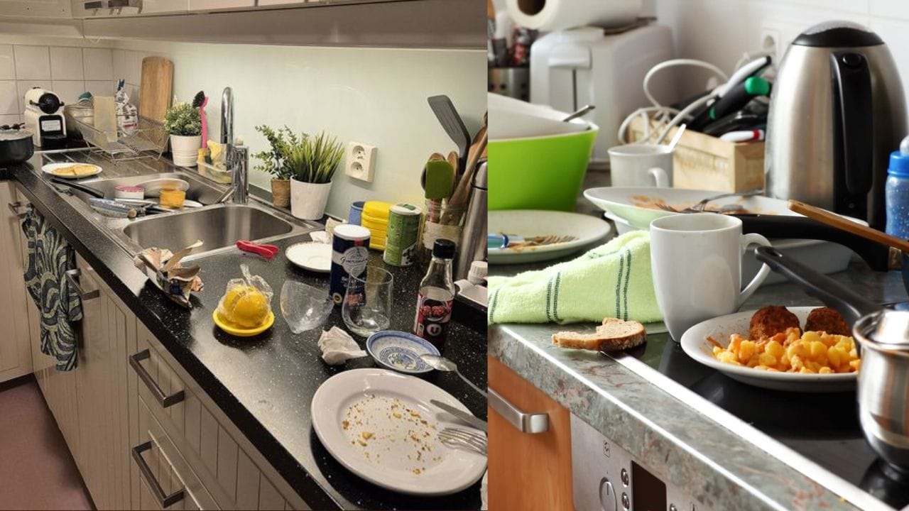 રસોડામાં તૂટેલા વાસણો રાખવાનું ટાળો: વાસ્તુ શાસ્ત્ર અનુસાર, તમારે ભૂલથી પણ તમારા રસોડામાં તૂટેલા વાસણો ન રાખવા જોઈએ. આમ કરવું અત્યંત અશુભ માનવામાં આવે છે. રસોડામાં તૂટેલા વાસણો રાખવાથી નકારાત્મક ઉર્જાનો પ્રવાહ વધે છે. રસોડામાં તૂટેલા વાસણો રાખવાથી માત્ર આર્થિક નુકસાન જ નહીં પરંતુ તમારા સ્વાસ્થ્યને પણ નુકસાન થઈ શકે છે.