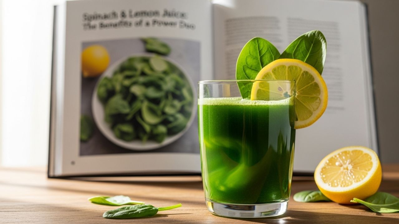 પાલકમાં આયર્ન ભરપૂર માત્રામાં હોય છે, પરંતુ શરીર તેને તરત જ શોષી શકતું નથી. લીંબુ ઉમેરવાથી વિટામિન સીનું પ્રમાણ વધે છે, જે શરીરમાં આયર્નને ઝડપથી શોષવામાં મદદ કરે છે. આ રસ દરરોજ સવારે ખાલી પેટે માત્ર 15 દિવસ સુધી પીવો અને તમને એનિમિયા, નબળાઈ અને થાકમાં નોંધપાત્ર સુધારો અનુભવાશે.