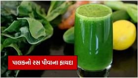 શિયાળામાં પાલકનો રસ પીવાના ફાયદા જાણી તમે પણ ચોંકી જશો