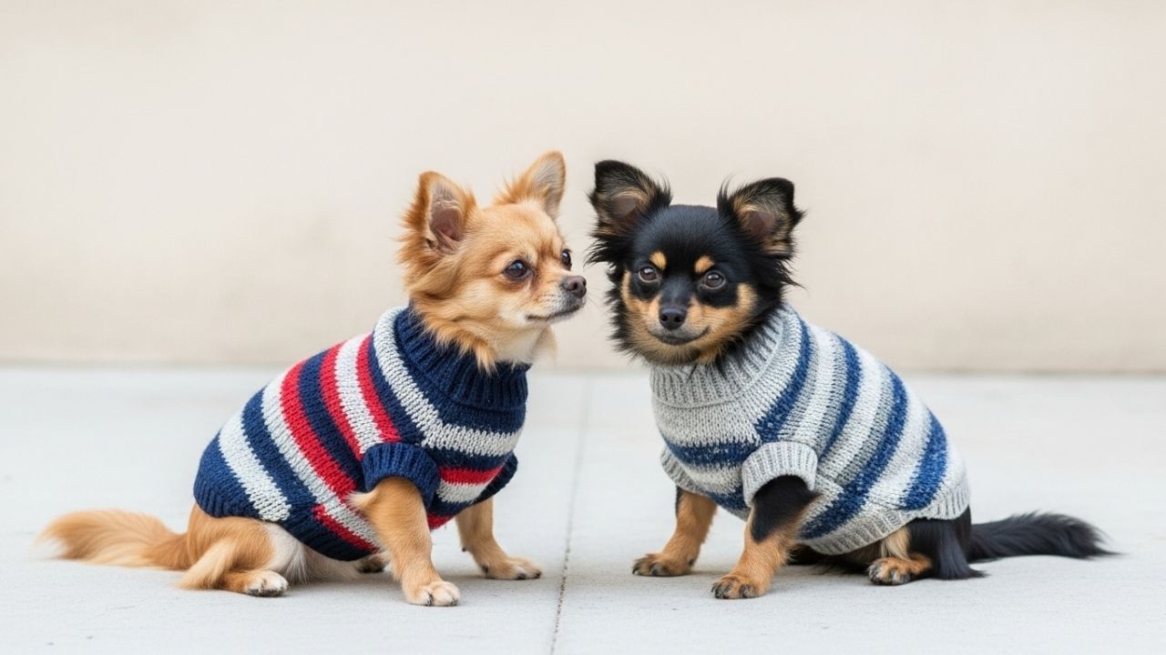 તમારા શ્વાન અથવા બિલાડીને ઠંડીથી બચાવવા માટે, તમે તેમના માટે ગરમ કપડાં ખરીદી શકો છો. ઊનના કપડાં હવે વિવિધ પેટર્ન અને ડિઝાઇનમાં ઉપલબ્ધ છે. તમે શ્વાન અથવા બિલાડીના સ્વેટર, ફ્લીસ જેકેટ અને નરમ, ગરમ નાઇટ સુટ ખરીદી શકો છો. આ કપડાં તેમને ઠંડીથી બચાવશે અને સુંદર દેખાવ પણ બનાવશે. 