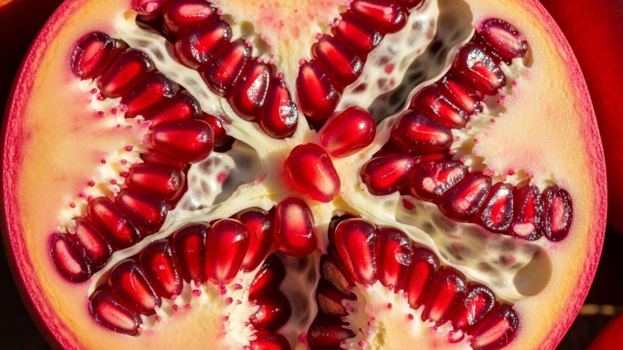 દાડમમાં કેલરી ઓછી અને ફાઇબર વધુ હોય છે. તેમાં પ્રોટીન, ફોલેટ, આયર્ન, મેગ્નેશિયમ, ફોસ્ફરસ, પોટેશિયમ અને વિટામિન સી જેવા જરૂરી પોષક તત્વોથી ભરપૂર હોય છે.