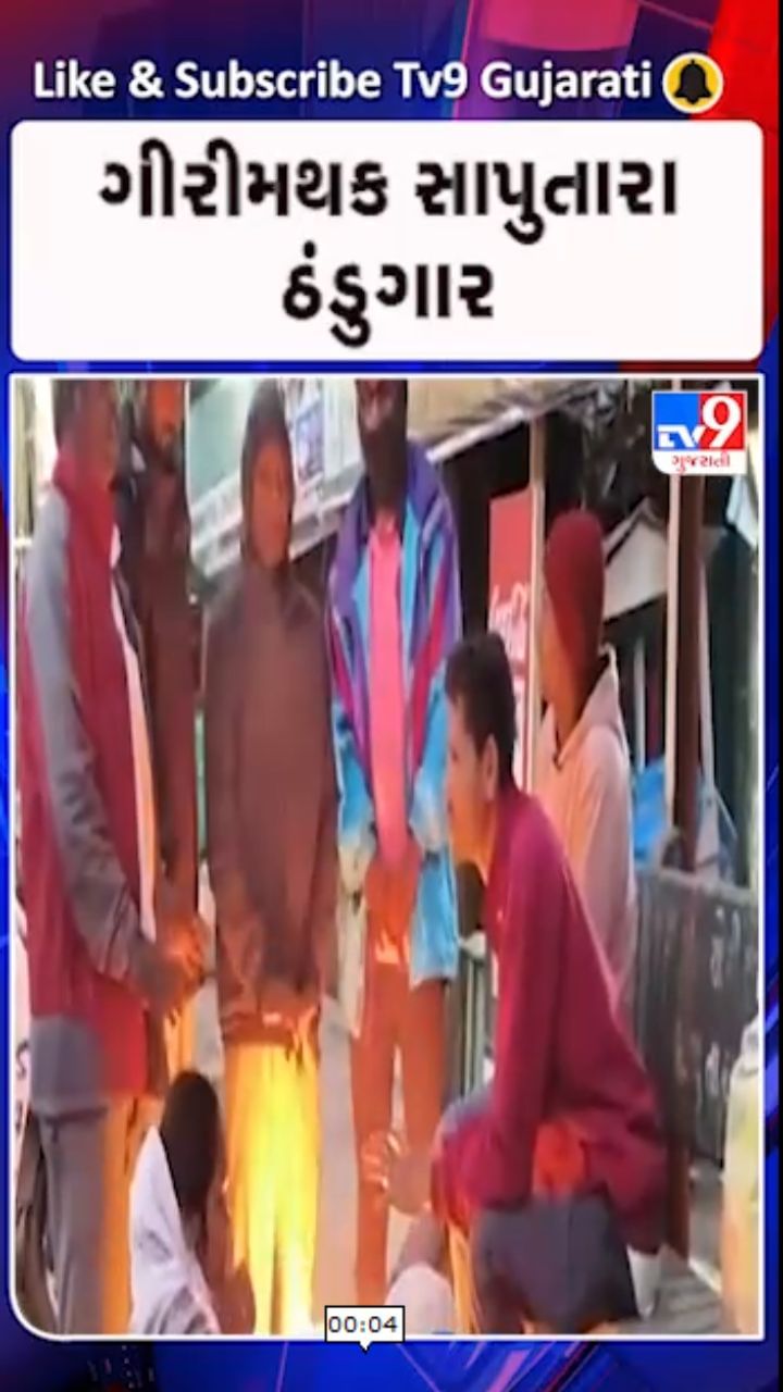 ડાંગના ગિરિમથક સાપુતારામાં ઠંડીનો પારો 10 ડિગ્રીએ પહોંચ્યો