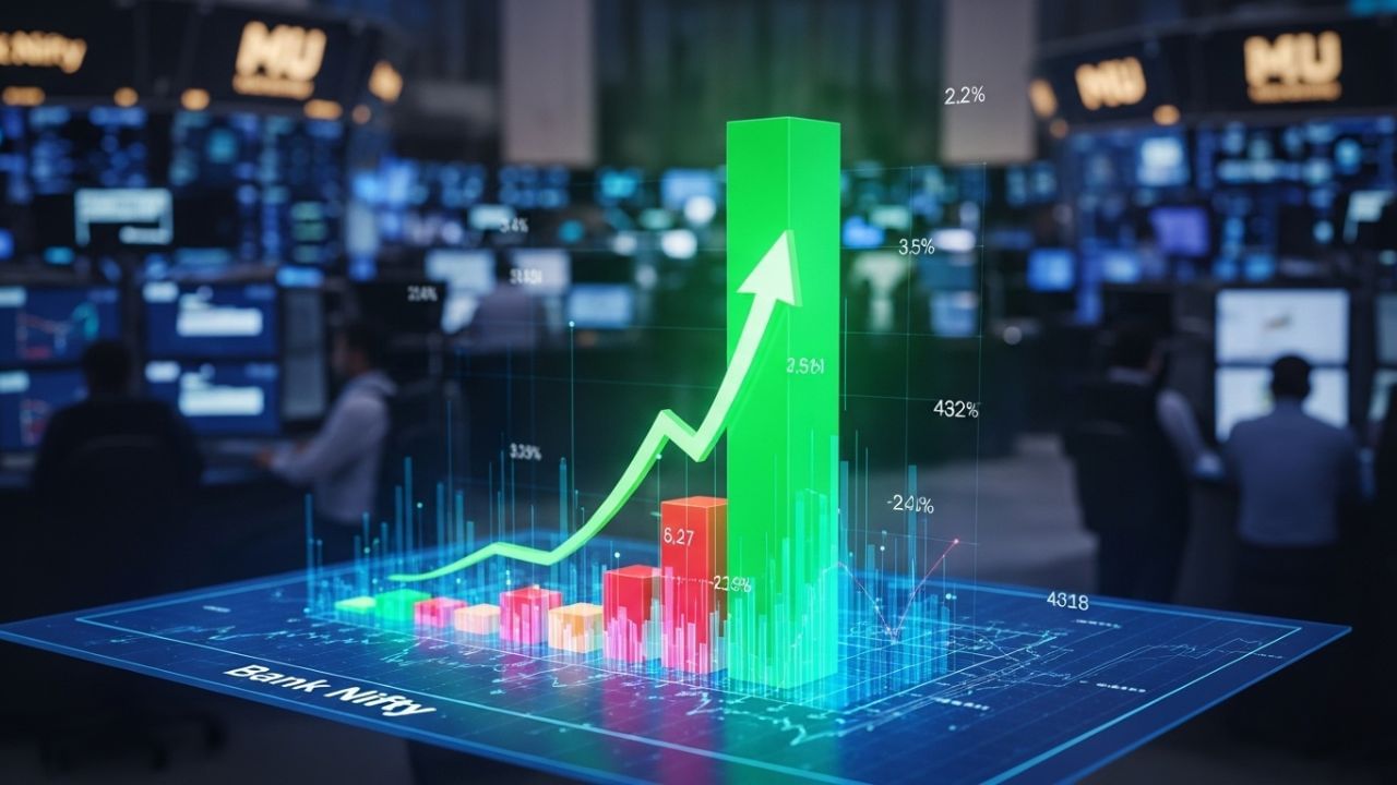 મિડકેપ ઇન્ડેક્સ નવા રેકોર્ડ ઉચ્ચ સ્તરે પહોંચ્યો. બેંક નિફ્ટીની સાથે, નિફ્ટી મિડકેપ 100 પણ નવા રેકોર્ડ ઉચ્ચ સ્તરે પહોંચ્યો.