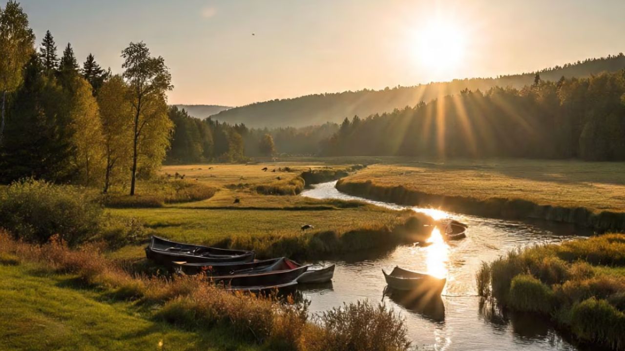 કેનેડાના ઉત્તરીય પ્રદેશો, જેમ કે નુનાવુતમાં ઉનાળામાં 50 દિવસ સુધી સૂર્ય આથમતો નથી. આ વિશ્વનો બીજો સૌથી મોટો દેશ છે, જે એક અનોખી કુદરતી અજાયબી ધરાવે છે.