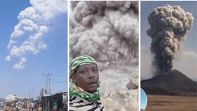 4,300 km દૂર ફાટેલા જ્વાળામુખીથી ભારતનું આકાશ રાખથી ઘેરાયું,જુઓ તસવીરો