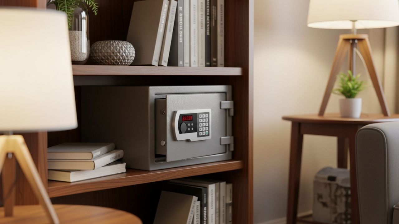 વાસ્તુ શાસ્ત્ર મુજબ, ધન અને દાગીના સાચવવા માટે યોગ્ય દિશાનું પાલન કરવું અત્યંત મહત્વપૂર્ણ છે. તિજોરી અથવા પૈસા રાખવાનું સ્થાન ઉત્તર દિશામાં રાખવું શુભ માનવામાં આવે છે. તિજોરીની અંદર લાલ રંગનું કપડું, ચાંદીનો સિક્કો અથવા શ્રીયંત્ર રાખવાથી સમૃદ્ધિમાં વધારો થાય છે અને પૈસા લાંબા સમય સુધી ટકે છે. આ ઉપાય નકામાં ખર્ચમાં ઘટાડો કરીને નાણાકીય સ્થિરતા જાળવવામાં સહાયક બને છે. ( Credits: AI Generated )