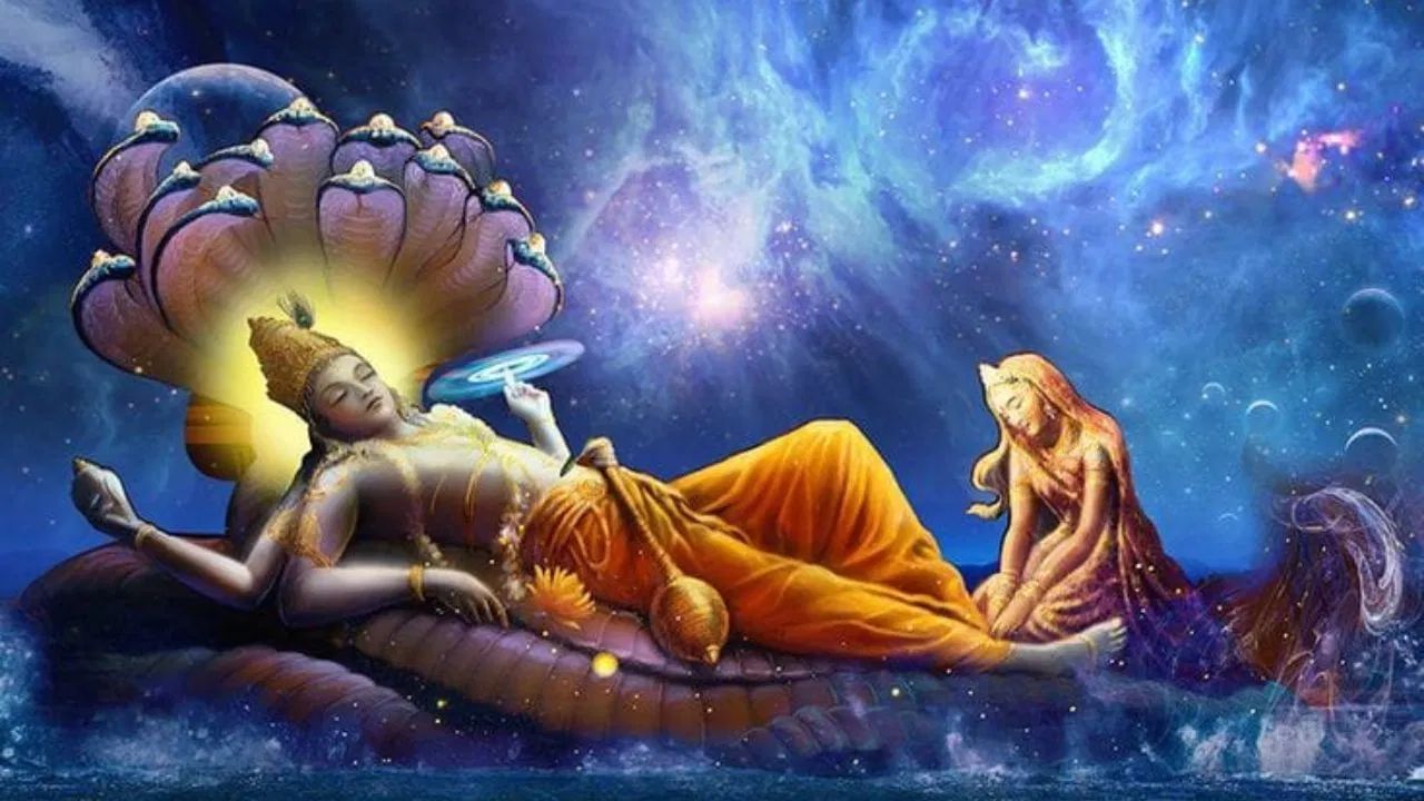 ભગવાન વિષ્ણુ અને દેવી લક્ષ્મી - લગ્નનું બીજુ આમંત્રણ ભગવાન વિષ્ણુ અને દેવી લક્ષ્મી, બ્રહ્માંડના રક્ષક, ને આપવામાં આવે છે, કારણ કે લગ્ન જેવી કોઈ પણ શુભ ઘટના તેમના વિના પૂર્ણ થતી નથી.