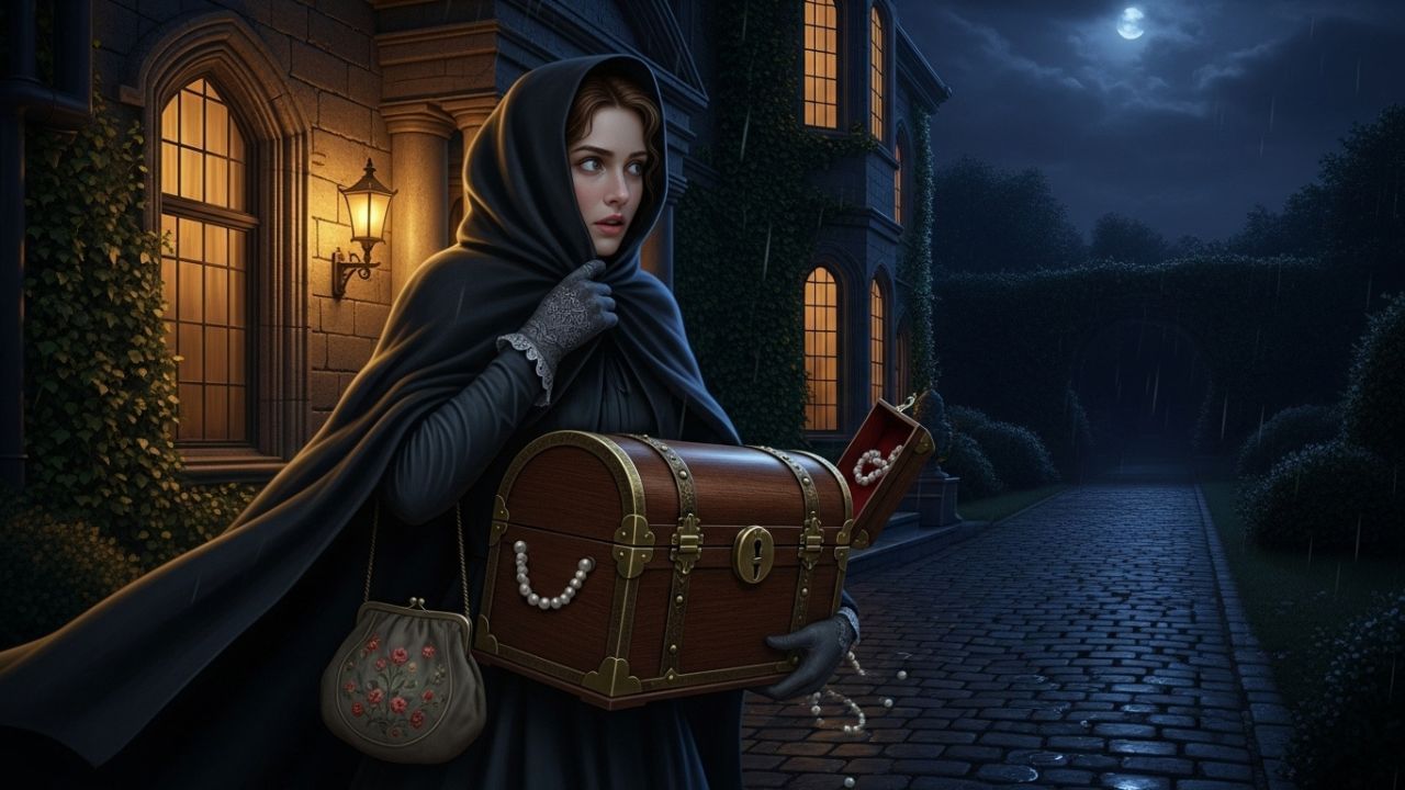 પત્ની ઘરેણાં લઈને ઘર છોડે તે સ્થિતિમાં ભાવનાત્મક તણાવ ઉપરાંત કાનૂની મુશ્કેલી પણ ઉભી થઈ શકે છે. પરંતુ કાયદો બંને પક્ષોને રક્ષણ આપે છે — જો પત્ની પાસે ખરેખર પોતાનું સ્ત્રીધન છે, તો એને પાછું માગી શકાય નહીં; પરંતુ જો પરિવારની મિલકત લઈ ગઈ હોય તો પતિ કાયદેસર કાર્યવાહી કરી શકે છે. (All Image Credit: AI Whisk)

