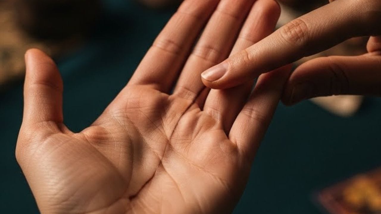 સંપત્તિ ત્રિકોણના અન્ય ચિહ્નો ત્રિકોણની અંદર નાના પ્રતીકો, જેમ કે ત્રિકોણ, ચોરસ અથવા વર્તુળો, વધુ સંપત્તિ દર્શાવે છે. આ ચિહ્ન ફક્ત વર્તમાન સંપત્તિ જ નહીં પરંતુ ભવિષ્યની નાણાકીય વૃદ્ધિ અને વ્યવસાયિક સફળતા પણ દર્શાવે છે. આ ચિહ્ન વ્યક્તિને જોખમી નિર્ણયો પણ સુરક્ષિત અને સંતુલિત રીતે લેવાની મંજૂરી આપે છે. (AI-Generated Image)