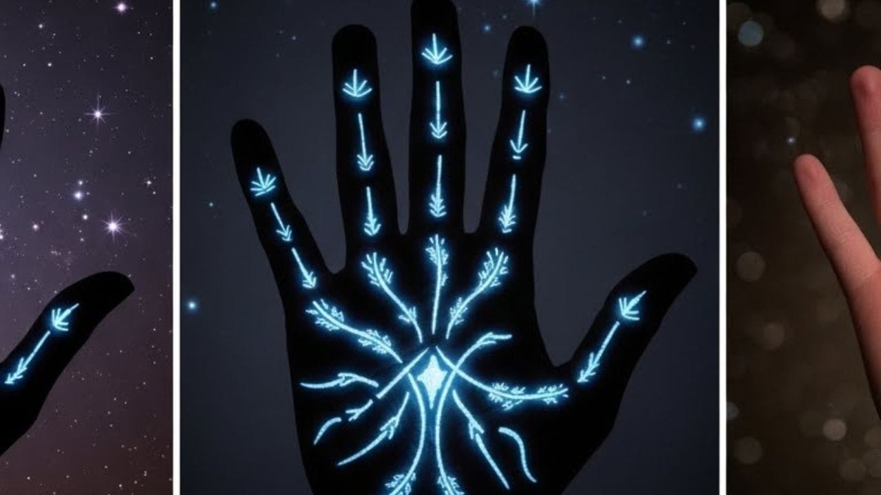 તમારી હથેળીમાં નાના સંકેતો છુપાયેલા છે, અને જો તમે તેમને સમજો છો, તો તમે સંપત્તિ અને સફળતા તરફનો તમારો માર્ગ સુધારી શકો છો. સંપત્તિ ત્રિકોણ અને સૂર્ય પર્વત જેવા ચિહ્નો સ્થિરતા, સમૃદ્ધિ અને સુરક્ષિત નાણાકીય ભવિષ્યનો માર્ગ દર્શાવે છે. (AI-Generated Image)