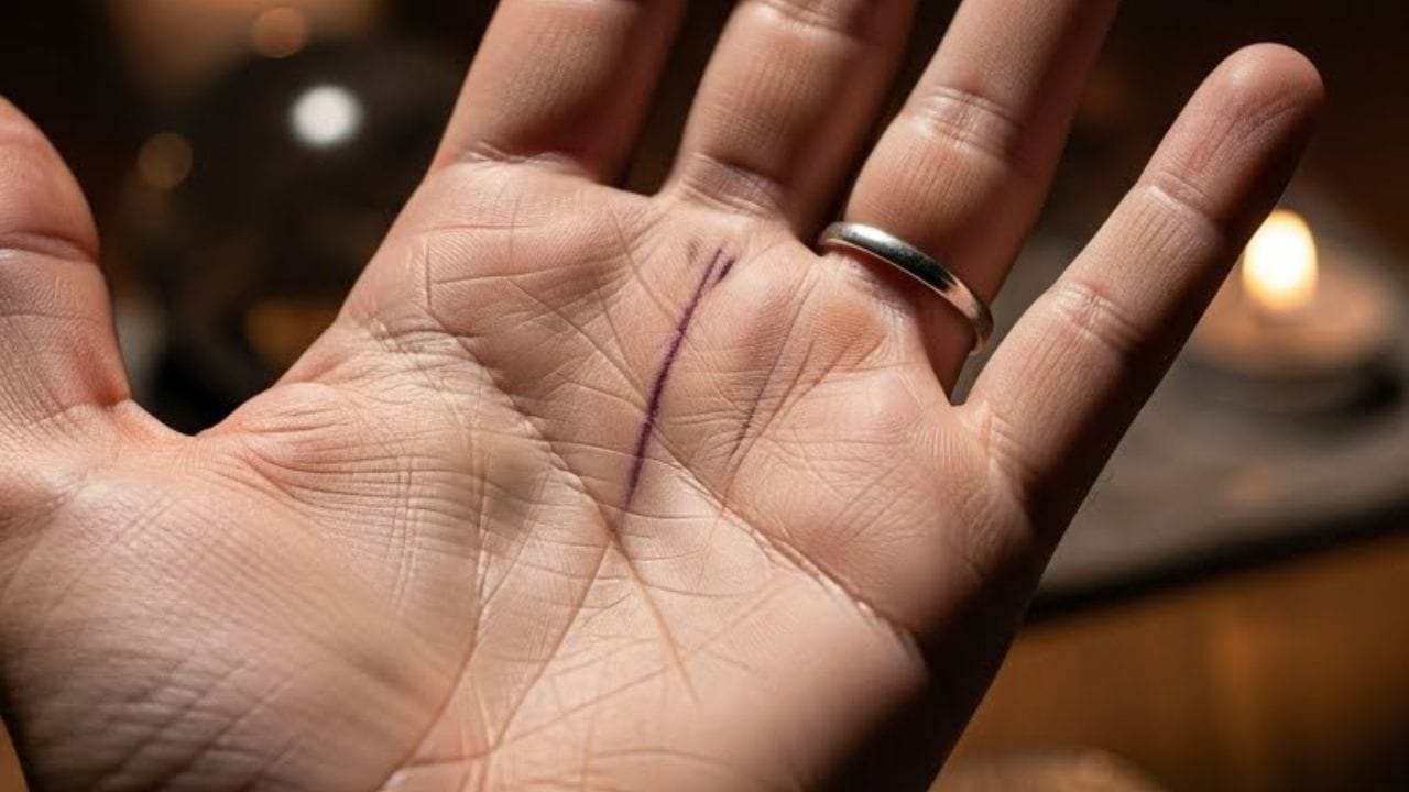 હસ્તરેખાશાસ્ત્ર અનુસાર, હથેળી પરની રેખાઓ જીવનની દિશા, તકો અને નાણાકીય સ્થિતિ વિશે સંકેતો ધરાવે છે. સૌથી મહત્વપૂર્ણ પ્રતીકોમાંનું એક મની ત્રિકોણ છે. તેને હાથ પર જોવાથી વ્યક્તિમાં કરોડપતિ બનવાની પ્રબળ સંભાવના હોવાનું માનવામાં આવે છે. ચાલો જોઈએ કે મની ત્રિકોણ શું છે અને જ્યારે તે તમારા હાથ પર દેખાય છે ત્યારે તે શું સંદેશ આપે છે. (AI-Generated Image)