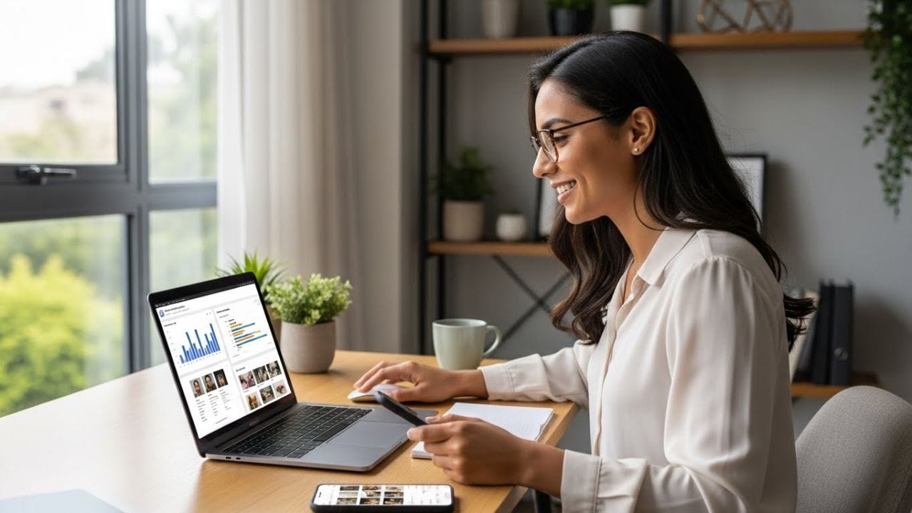 સોશિયલ મીડિયા મેનેજમેન્ટમાં કામ કરવા માટે તમારે ફક્ત મોબાઇલ ફોન અથવા લેપટોપ અને ઇન્ટરનેટ ઍક્સેસની જરૂર છે. આ કામ તમને દર મહિને અંદાજિત ₹15,000 થી ₹25,000 ની કમાણી કરાવી શકે છે.