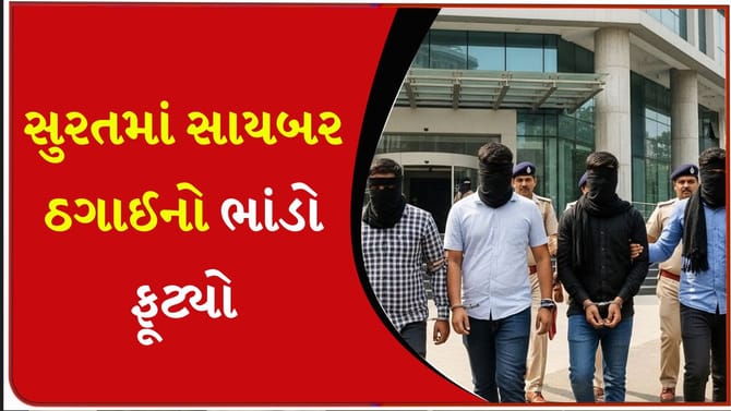 વેપારની આડમાં સાયબર ફ્રોડ! SOG ના દરોડામાં 4 સાયબર ગઠિયા ઝડપાયા