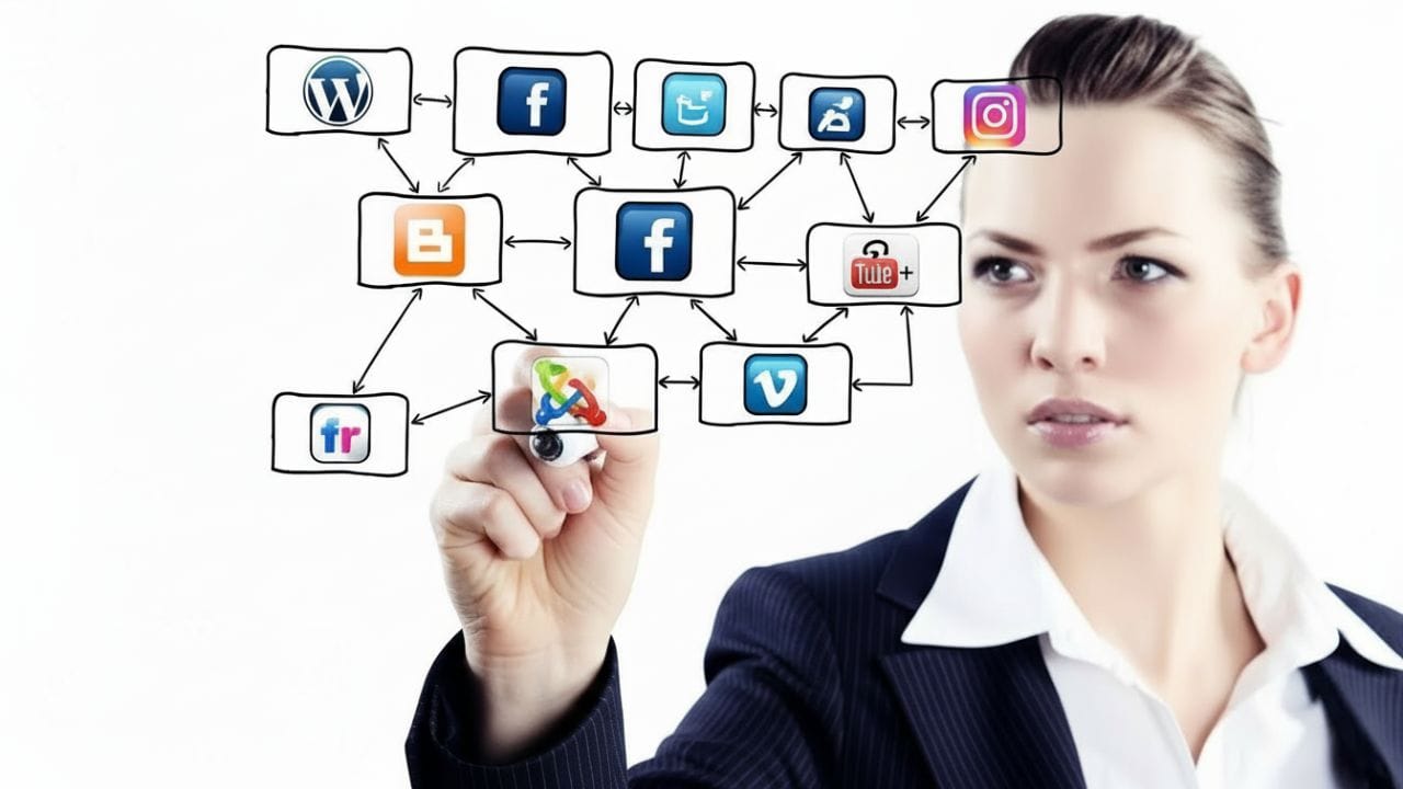 સોશિયલ મીડિયા મેનેજમેન્ટ એટલે કે કંપની, બિઝનેસ અથવા કોઈ ફેમસ વ્યક્તિના સોશિયલ મીડિયા એકાઉન્ટ્સ, જેમ કે ફેસબુક, ઇન્સ્ટાગ્રામ, ટ્વિટર અથવા લિંક્ડઇન એકાઉન્ટને મેનેજ કરવું. આમાં પોસ્ટ્સ બનાવવા, ફોટોઝ-વીડિયોઝ અપલોડ કરવા, પ્રશ્નોના જવાબ આપવા અને કોમેન્ટનું ધ્યાન રાખવું જેવી બાબતોનો સમાવેશ થાય છે. 