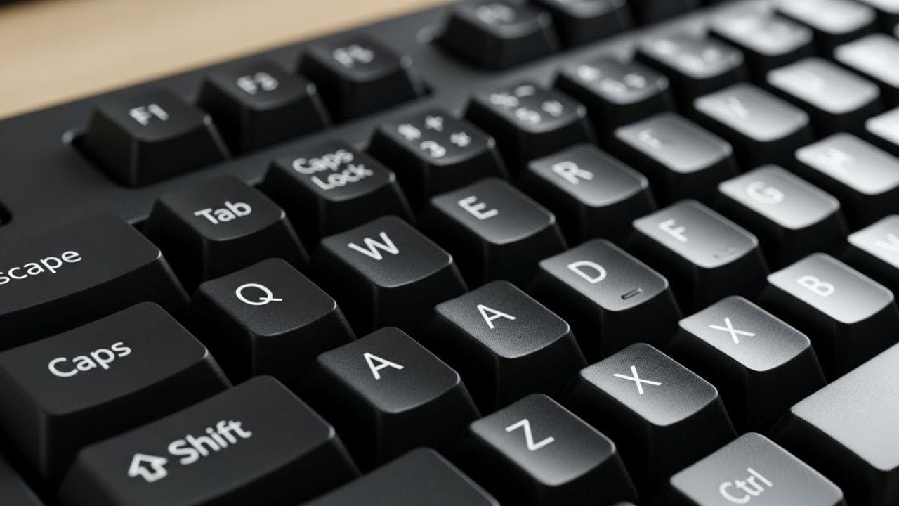 જો તમે તમારા કમ્પ્યુટર કે લેપટોપના કીબોર્ડ પર નજર નાખશો, તો તમને દેખાશે કે પહેલો અક્ષર Q છે અને છેલ્લો અક્ષર M છે. A ક્યાંક વચ્ચે હોય છે અને B છેલ્લી લાઇનમાં ક્યાંક જોવા મળે છે.